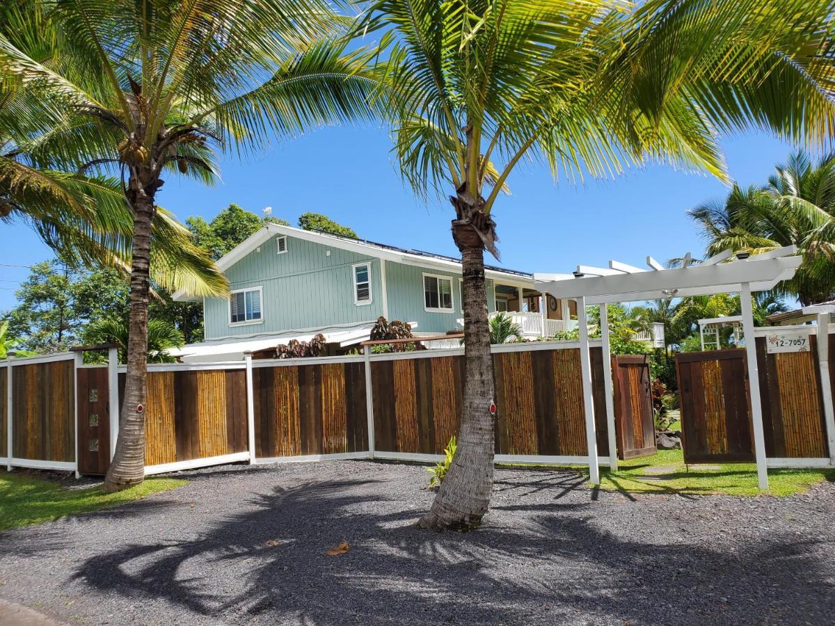 Seaview Paradise Palms&Zen Garden Apt Pahoa Buitenkant foto
