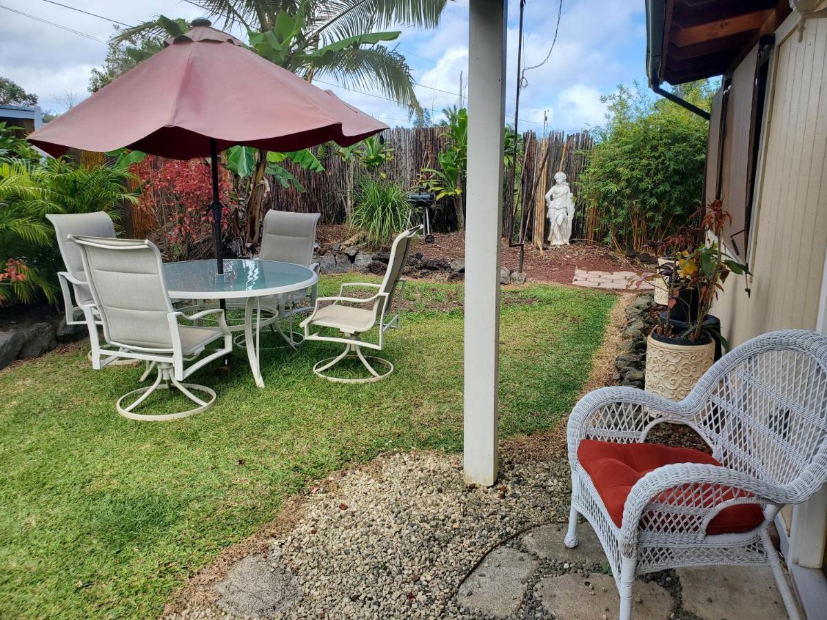 Seaview Paradise Palms&Zen Garden Apt Pahoa Buitenkant foto