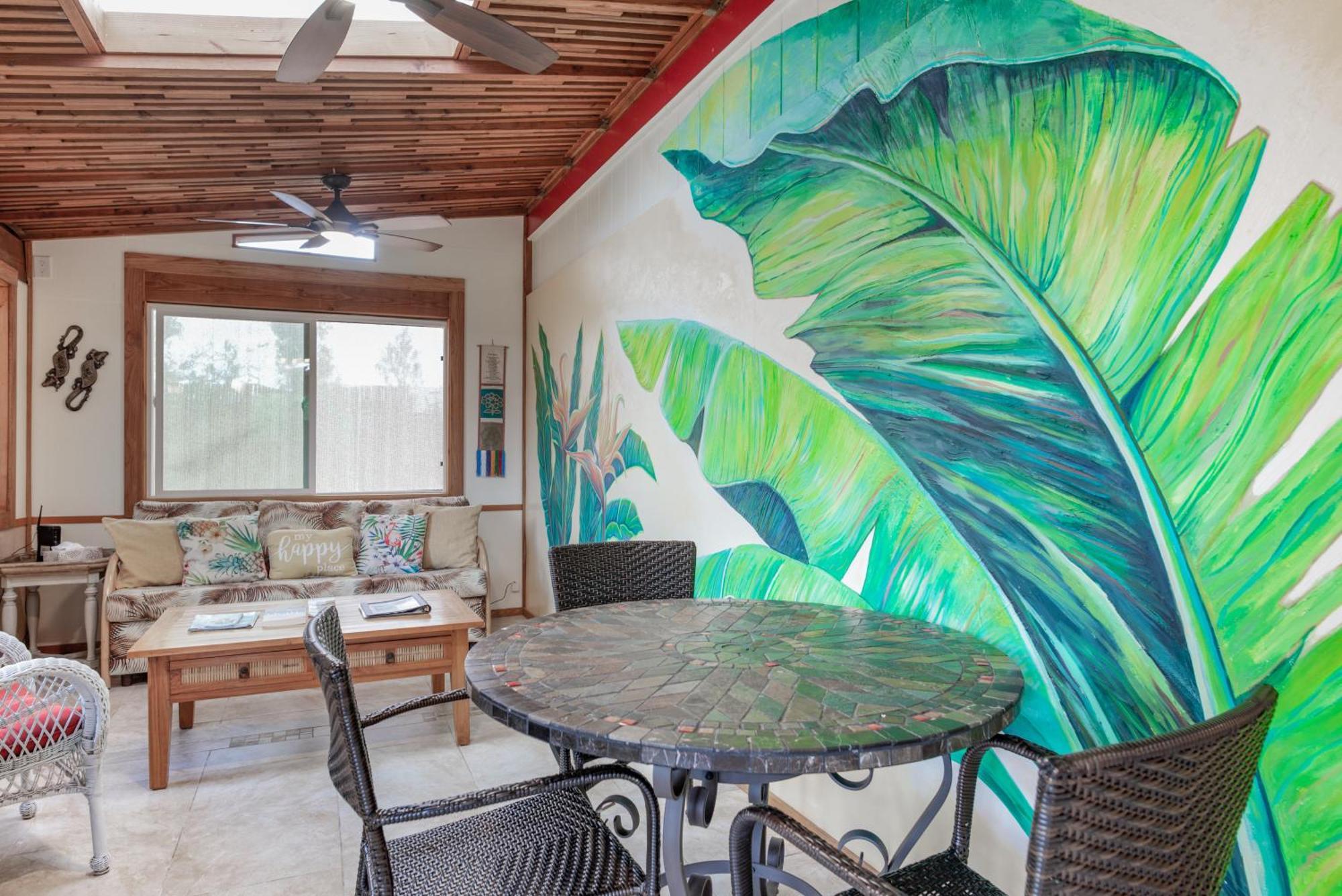 Seaview Paradise Palms&Zen Garden Apt Pahoa Buitenkant foto