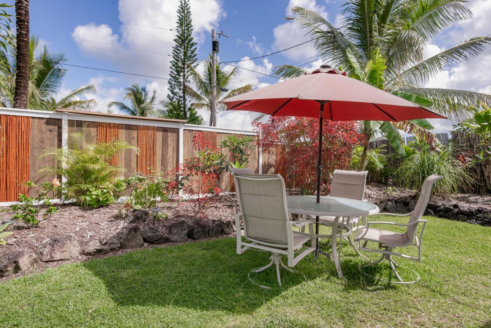 Seaview Paradise Palms&Zen Garden Apt Pahoa Buitenkant foto